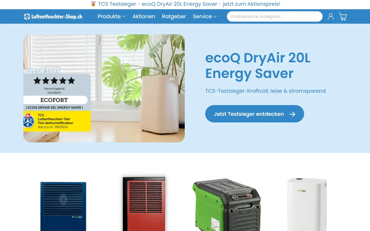 Luftentfeuchter: homepage