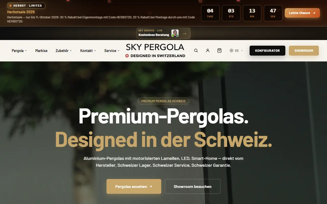 Skypergola: homepage