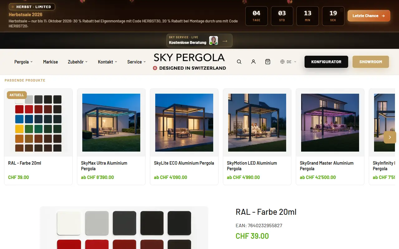 Skypergola: product page